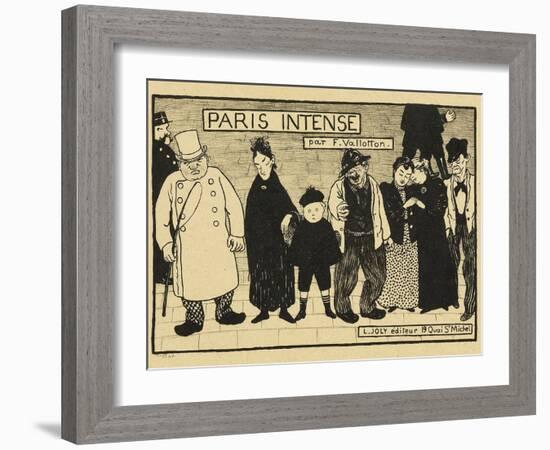 Paris Intense, 1893-94-Félix Vallotton-Framed Giclee Print