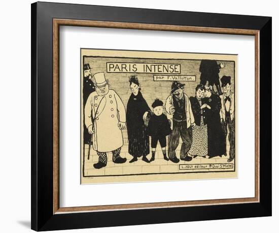 Paris Intense, 1893-94-Félix Vallotton-Framed Giclee Print