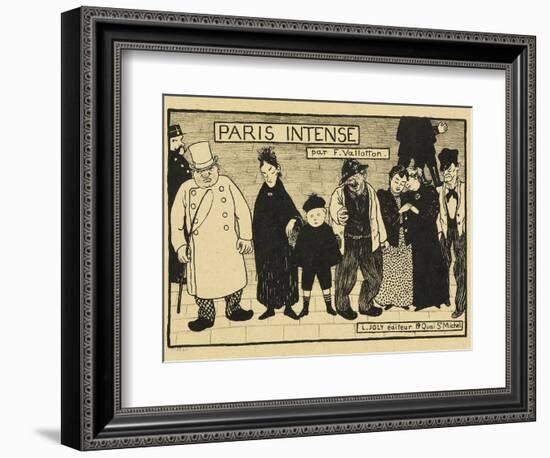 Paris Intense, 1893-94-Félix Vallotton-Framed Giclee Print