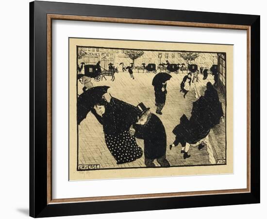 Paris Intense, 1893-94-Félix Vallotton-Framed Giclee Print