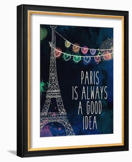 Paris is Always-Kimberly Allen-Framed Art Print