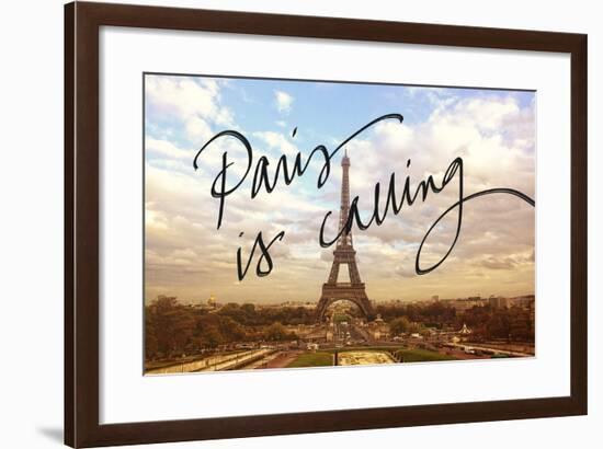 Paris is Calling-Emily Navas-Framed Premium Giclee Print