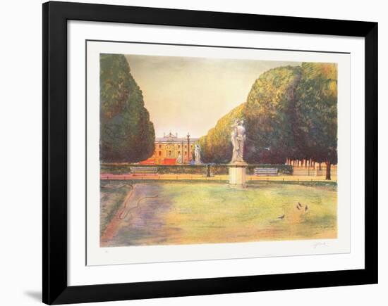 Paris, Jardin de l'Observatoire-Rolf Rafflewski-Framed Collectable Print