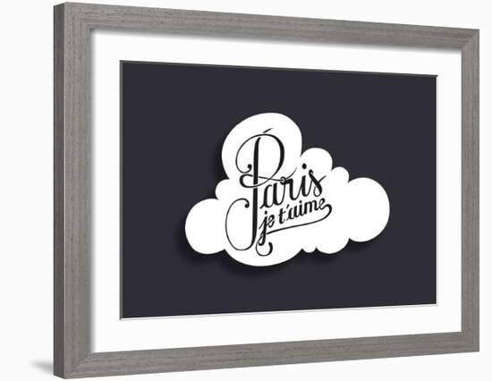 Paris Je t'aime-Antoine Tesquier Tedeschi-Framed Art Print