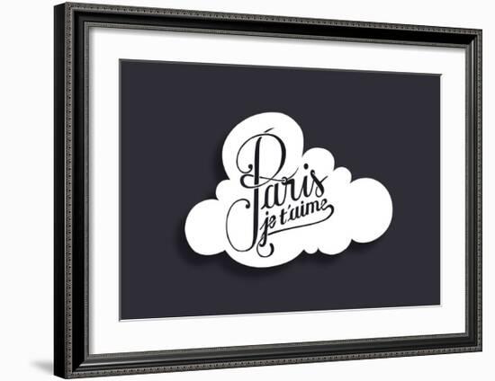 Paris Je t'aime-Antoine Tesquier Tedeschi-Framed Art Print