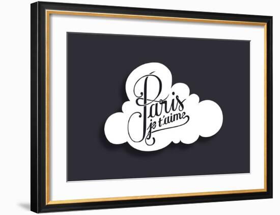 Paris Je t'aime-Antoine Tesquier Tedeschi-Framed Art Print