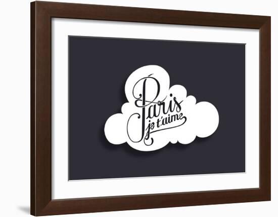 Paris Je t'aime-Antoine Tesquier Tedeschi-Framed Art Print