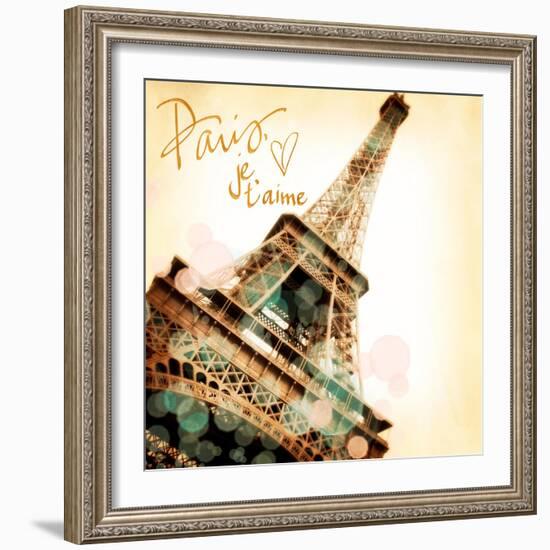 Paris, Je t'aime-Emily Navas-Framed Art Print