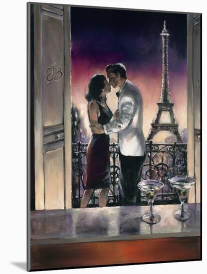 Paris Kiss-Brent Heighton-Mounted Art Print