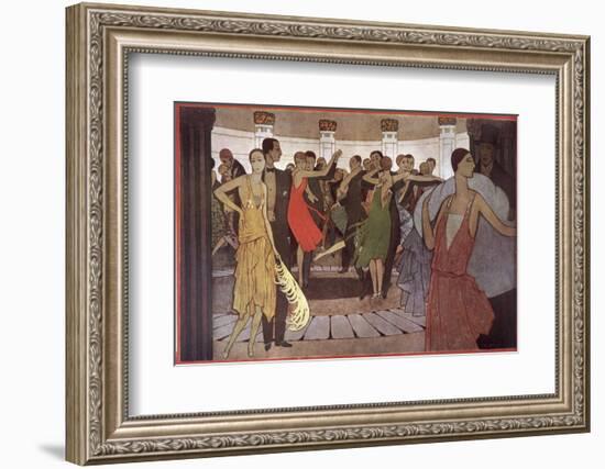 Paris la Nuit dans Un Dancing de Montmartre-Manuel Orazi-Framed Photographic Print