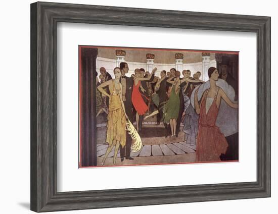 Paris la Nuit dans Un Dancing de Montmartre-Manuel Orazi-Framed Photographic Print