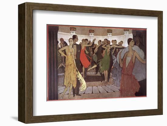 Paris la Nuit dans Un Dancing de Montmartre-Manuel Orazi-Framed Photographic Print