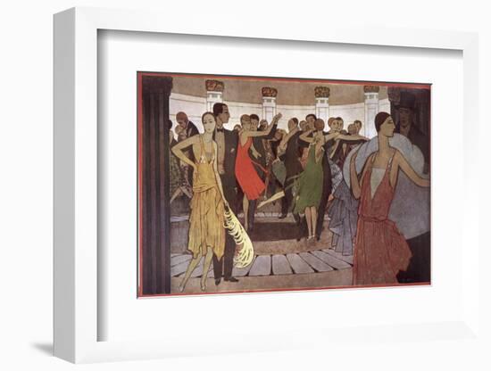 Paris la Nuit dans Un Dancing de Montmartre-Manuel Orazi-Framed Photographic Print