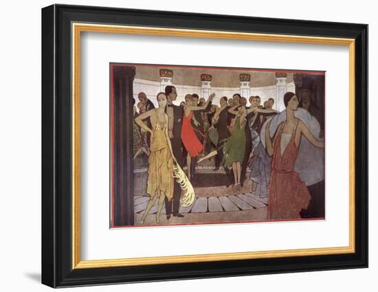 Paris la Nuit dans Un Dancing de Montmartre-Manuel Orazi-Framed Photographic Print