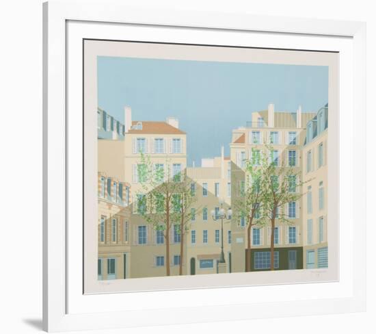 Paris - La Place de Furstemberg-Manolo Tarazona-Framed Limited Edition