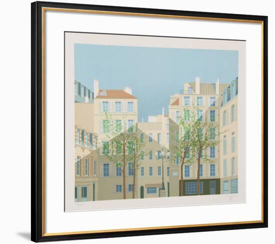 Paris - La Place de Furstemberg-Manolo Tarazona-Framed Limited Edition