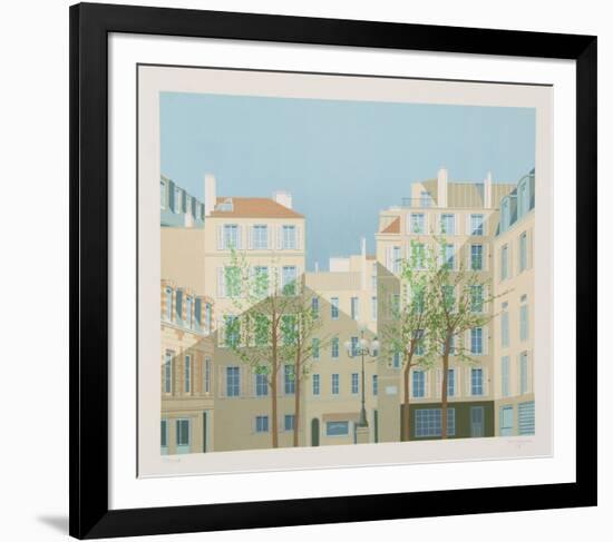 Paris - La Place de Furstemberg-Manolo Tarazona-Framed Limited Edition