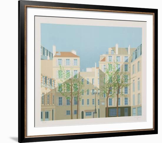 Paris - La Place de Furstemberg-Manolo Tarazona-Framed Limited Edition