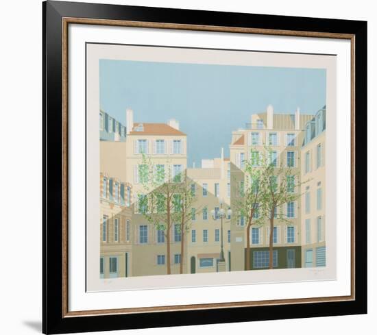 Paris - La Place de Furstemberg-Manolo Tarazona-Framed Limited Edition