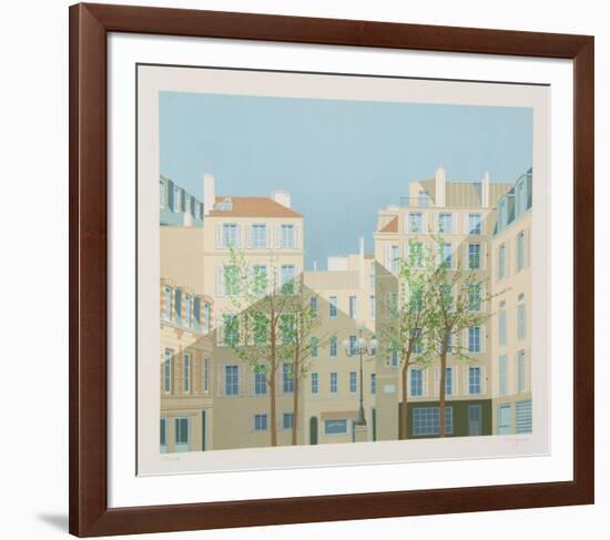 Paris - La Place de Furstemberg-Manolo Tarazona-Framed Limited Edition