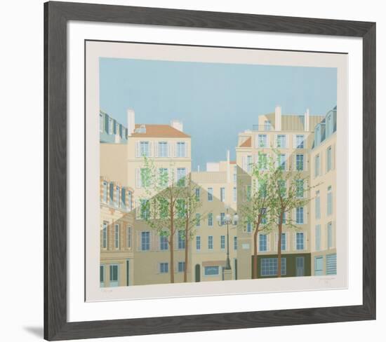 Paris - La Place de Furstemberg-Manolo Tarazona-Framed Limited Edition