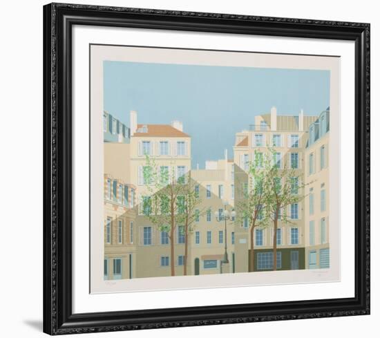 Paris - La Place de Furstemberg-Manolo Tarazona-Framed Limited Edition
