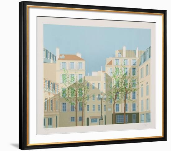 Paris - La Place de Furstemberg-Manolo Tarazona-Framed Limited Edition