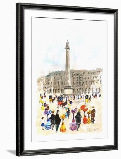 Paris, la place Vendôme II-Urbain Huchet-Framed Limited Edition