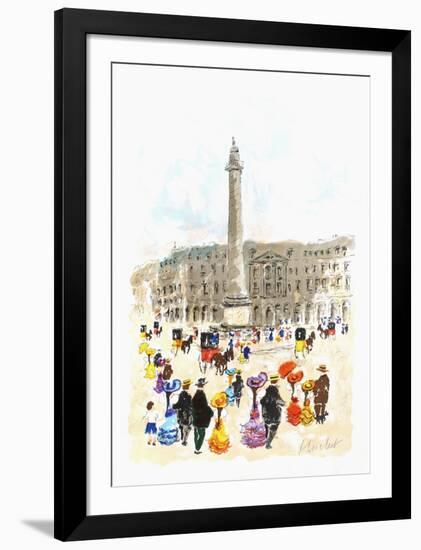 Paris, la place Vendôme II-Urbain Huchet-Framed Limited Edition