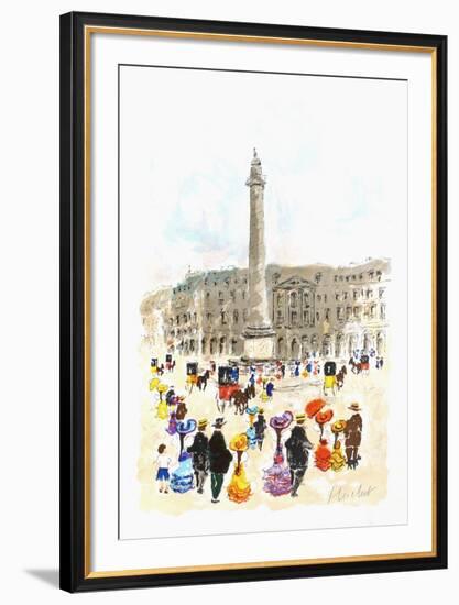 Paris, la place Vendôme II-Urbain Huchet-Framed Limited Edition