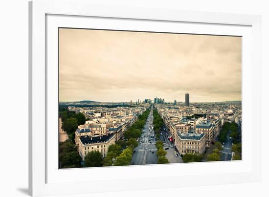 Paris Landscape-Joseph Eta-Framed Giclee Print