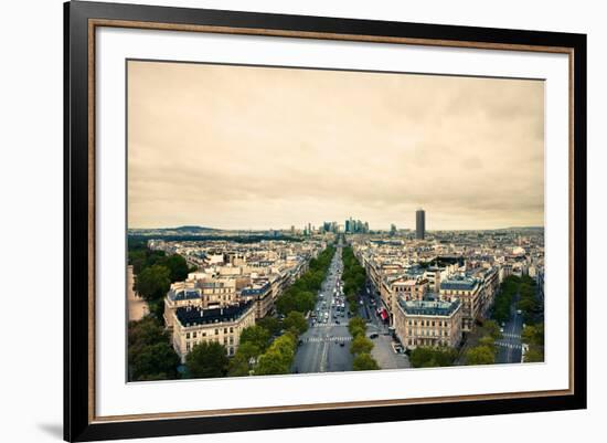 Paris Landscape-Joseph Eta-Framed Giclee Print