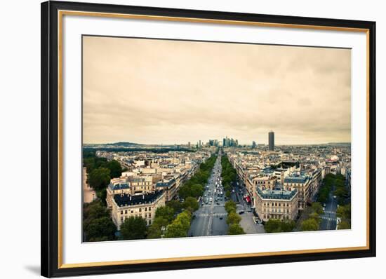 Paris Landscape-Joseph Eta-Framed Giclee Print