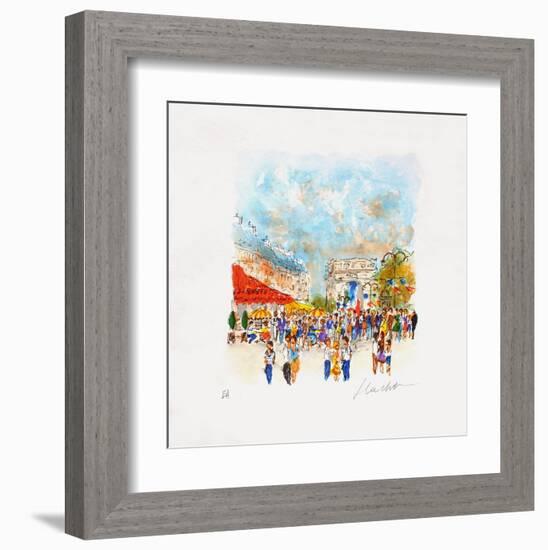 Paris, Le Fouquet'S-Urbain Huchet-Framed Collectable Print