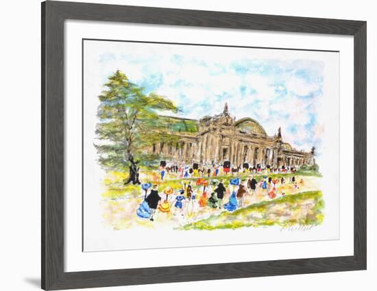 Paris, Le Grand Palais-Urbain Huchet-Framed Limited Edition