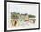 Paris, le jardin du Luxembourg II-Urbain Huchet-Framed Limited Edition