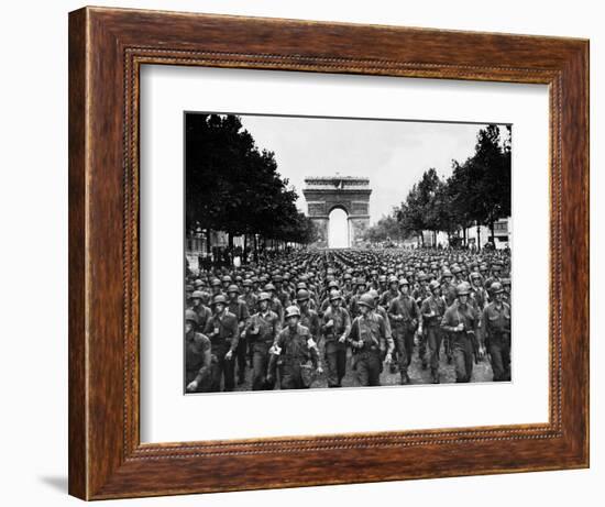 Paris Liberation-Peter J. Carroll-Framed Photographic Print