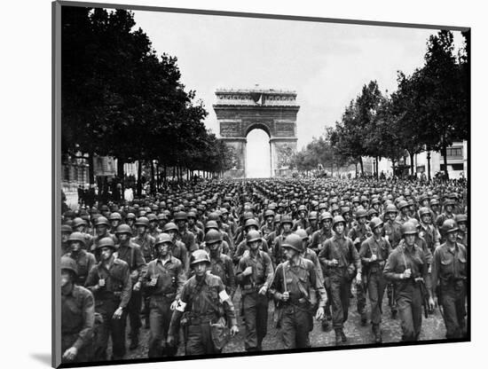 Paris Liberation-Peter J. Carroll-Mounted Photographic Print