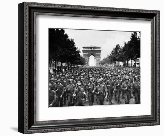 Paris Liberation-Peter J. Carroll-Framed Photographic Print