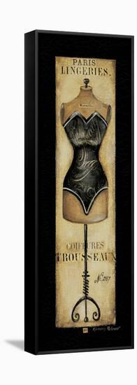 Paris Lingeries No. 287-Kimberly Poloson-Framed Stretched Canvas