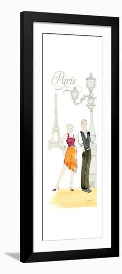 Paris Lovers-Avery Tillmon-Framed Premium Giclee Print