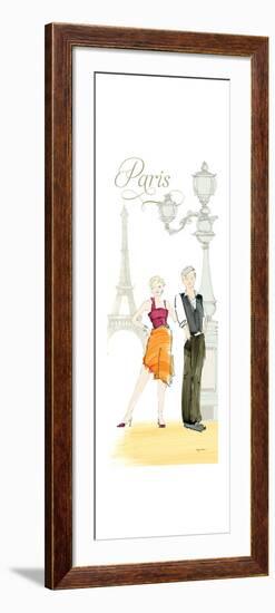 Paris Lovers-Avery Tillmon-Framed Premium Giclee Print