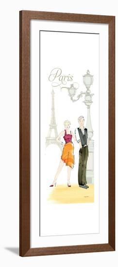 Paris Lovers-Avery Tillmon-Framed Premium Giclee Print