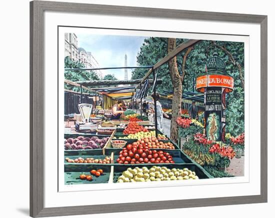 Paris Market-Joseph Correale-Framed Collectable Print