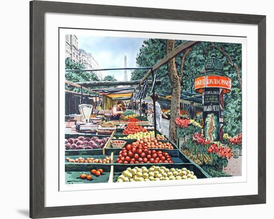 Paris Market-Joseph Correale-Framed Collectable Print