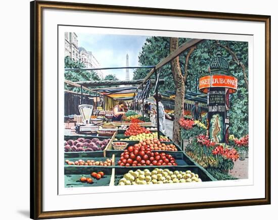 Paris Market-Joseph Correale-Framed Collectable Print