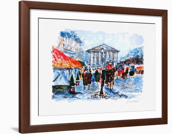 Paris, Maxim's rue Royale-Urbain Huchet-Framed Limited Edition