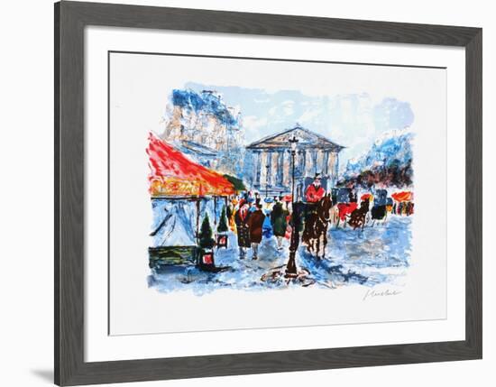 Paris, Maxim's rue Royale-Urbain Huchet-Framed Limited Edition