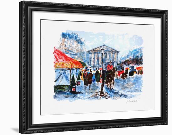 Paris, Maxim's rue Royale-Urbain Huchet-Framed Limited Edition