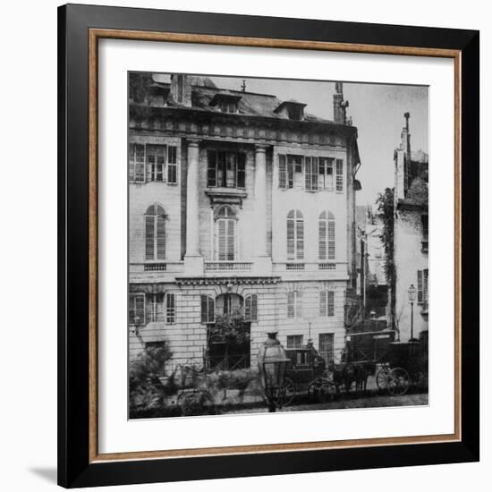 Paris, May 1843 - Boulevard des Italiens-William Henry Fox Talbot-Framed Art Print